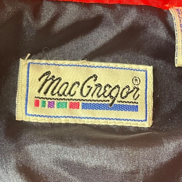 Vintage MacGregor Men’s Full Zip Nylon Track Jacket USA Athletics Patriotic XL - Picture 9 of 11